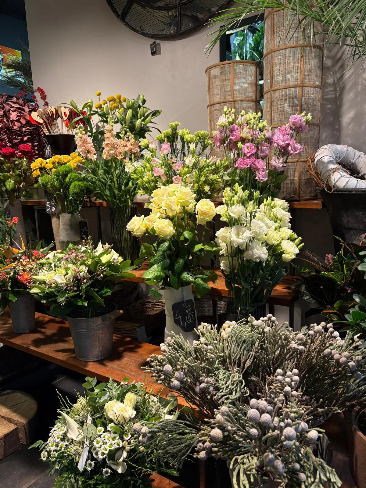 Devanture boutique fleuriste