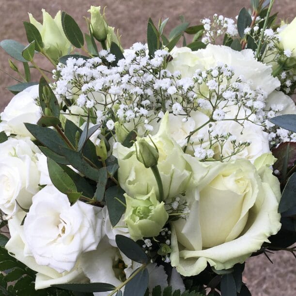 Bouquets nuance de blanc et vert - Olivier Brouillard